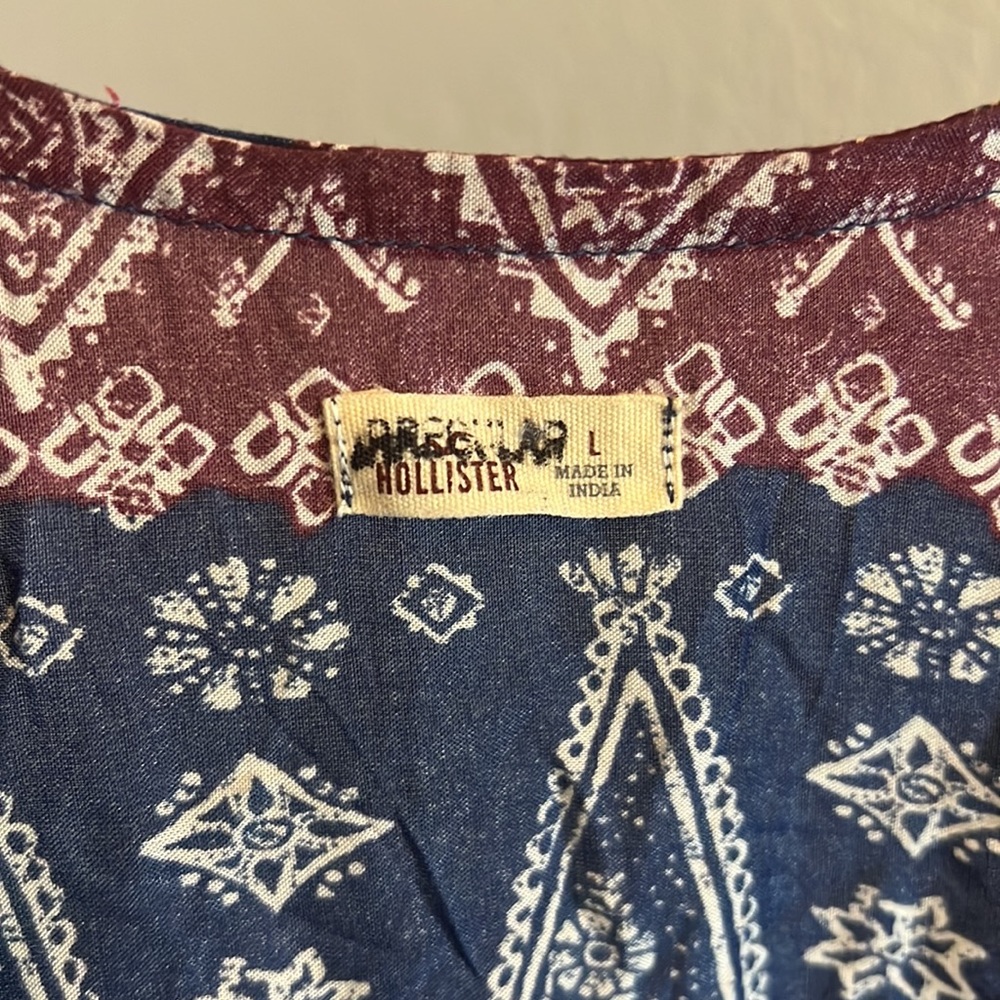 Oversized Patterned Cardigan - Picture 3 of 3